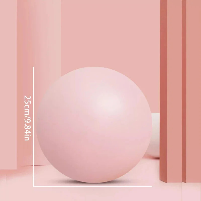 Pilates Toning Ball - ลูกบอลออกกำลังกายขนาดเล็ก TG แบบหนา 25 ซม. สำหรับพิลาทิสและโยคะ