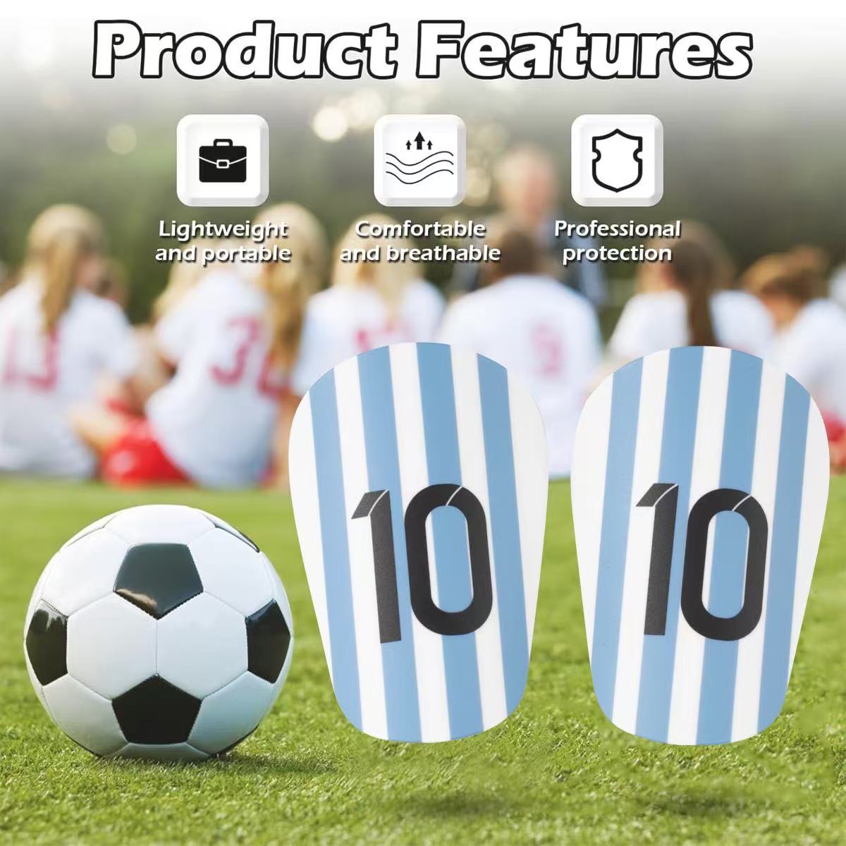 Pilates Yoga Knee Pads - สนับแข้งฟุตบอลน้ำหนักเบาพิเศษ - แผ่นรองเข่าทนทาน ใส่สบายสำหรับผู้ชายและผู้หญิง - เหมาะสำหรับฟุตบอล