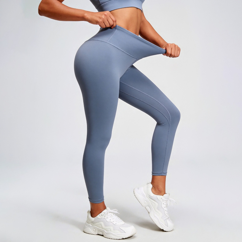 Pilates Yoga Leggings - กางเกงโยคะผู้หญิงเอวสูง กระชับสัดส่วน เซ็กซี่ กางเกงกีฬา ยืดหยุ่นได้ เหมาะสำหรับออกกำลังกาย