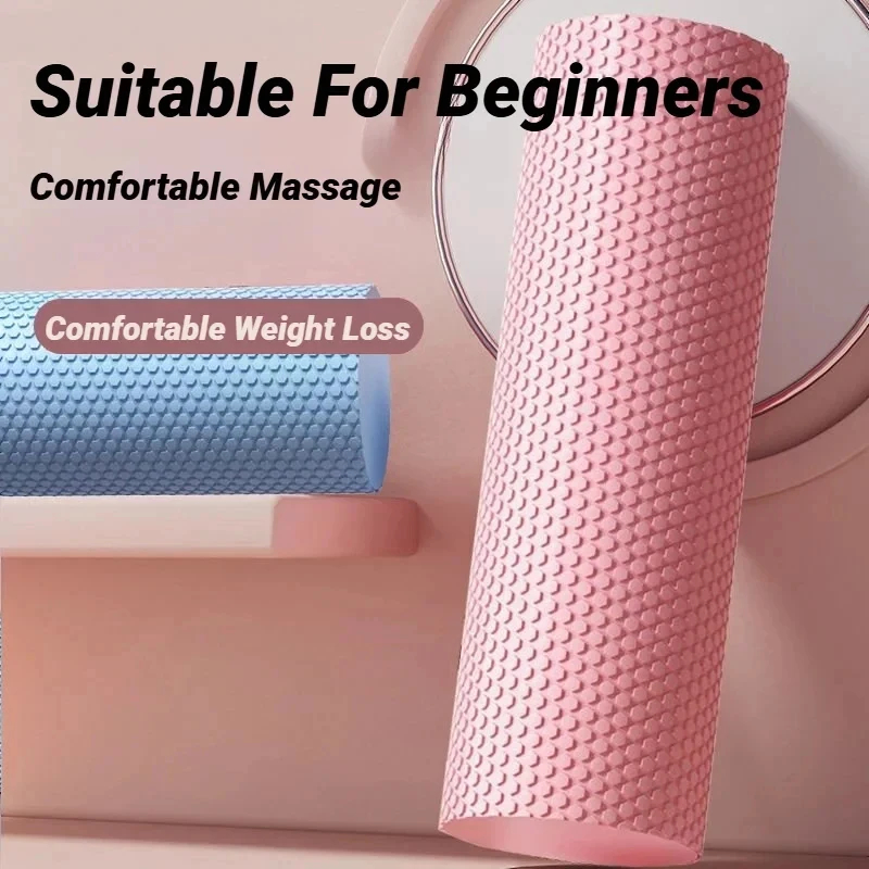Pilates Yoga Home Workout - ลูกกลิ้งโยคะโฟม EVA ทรงหกเหลี่ยม ขนาด 10 ซม.