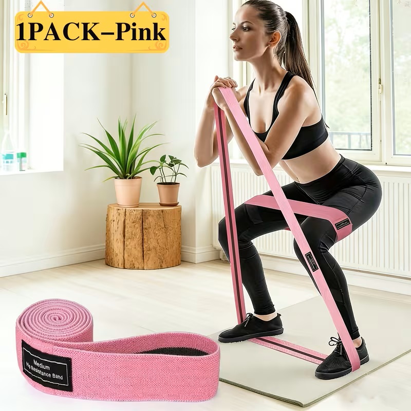 Pilates Yoga Home Workout - 3 ชิ้น/1 ชิ้น สายรัดออกกำลังกายสำหรับขาและสะโพก, สายรัดผ้าสำหรับโยคะ, พิลาทิส,