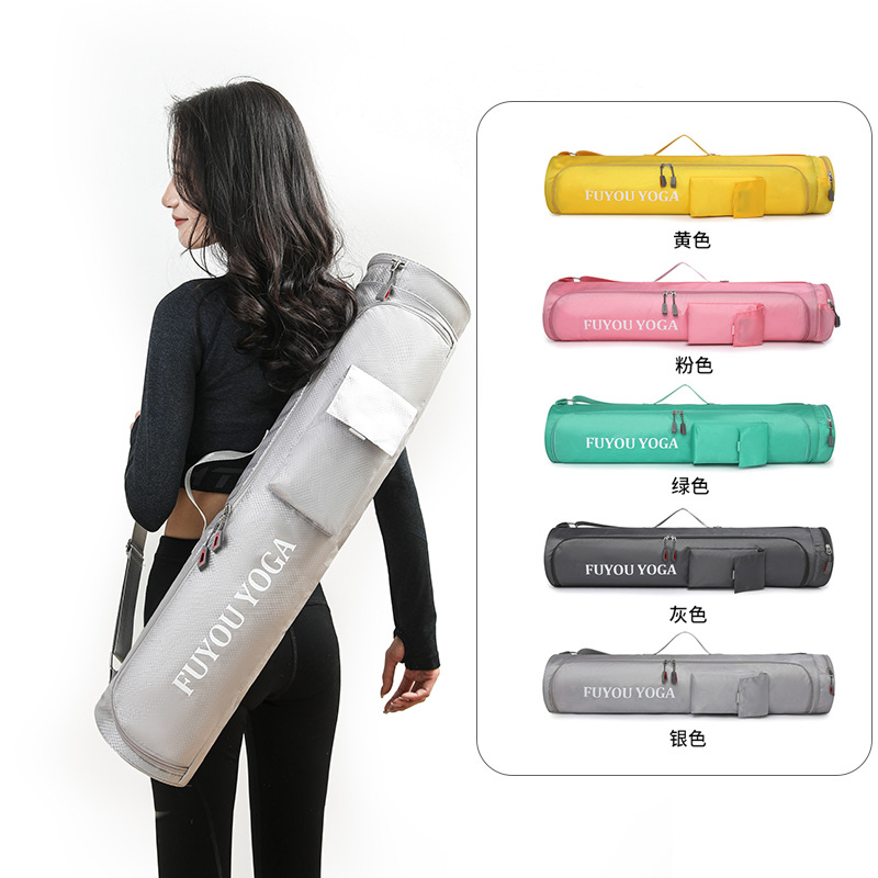 Yoga Pilates Yoga - กระเป๋าใส่เสื่อโยคะความจุขนาดใหญ่ น้ำหนักเบา กันน้ำ กระเป๋าสะพายข้างสำหรับออกกำลังกาย แฟชั่น กระเป๋าหลายช่อง