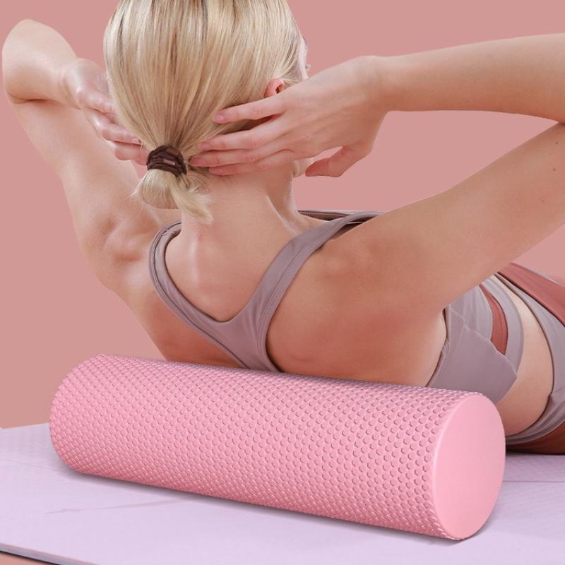 Pilates Yoga Home Workout - ลูกกลิ้งโยคะทรงกลม ทำจากโฟม EVA สำหรับออกกำลังกายพิลาทิส เพิ่มประสิทธิภาพการออกกำลังกายที่บ้าน เส้นผ่านศูนย์กลาง