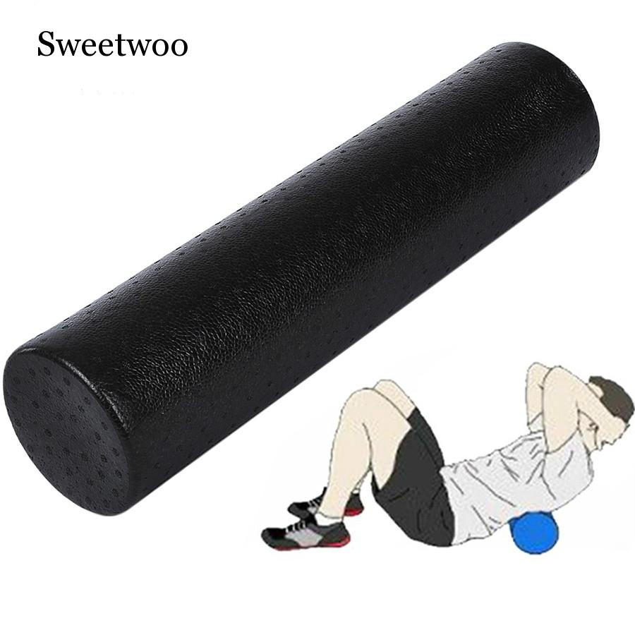 Pilates Yoga Block Exercises - โยคะคอลัมน์ฟิตเนสโยคะโฟม Roller Blocks Train Gym Grid