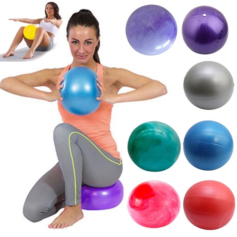Pilates Toning Ball - ใหม่ 25 ซม.ลูกบอลโยคะการออกกําลังกายยิมนาสติกฟิตเนสพิลาทิส Ball BALANCE การออกกําลังกายฟิตเนสโยคะ