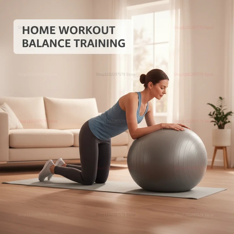 ลูกบอลโยคะกันแตกพร้อมปั๊มลม  ล - Pilates Toning Ball บทวิจารณ์และราคา
