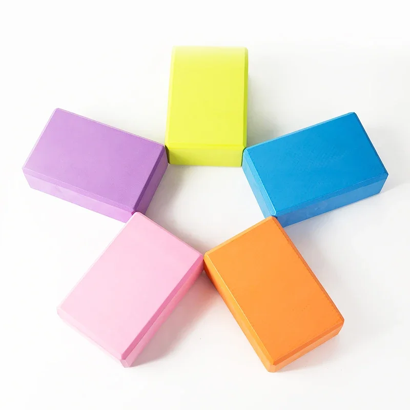 2 แพ็ค EVA โฟมโยคะบล็อก Props  - Pilates Yoga Block Exercises บทวิจารณ์และราคา
