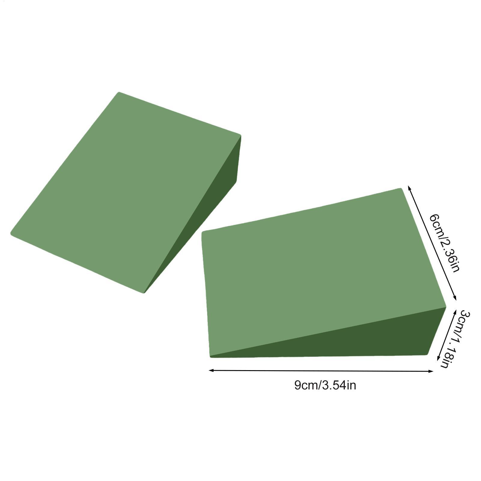 บล็อกโยคะแบบลิ่ม 1 คู่ ทำจากโฟ - Pilates Yoga Block Exercises บทวิจารณ์และราคา