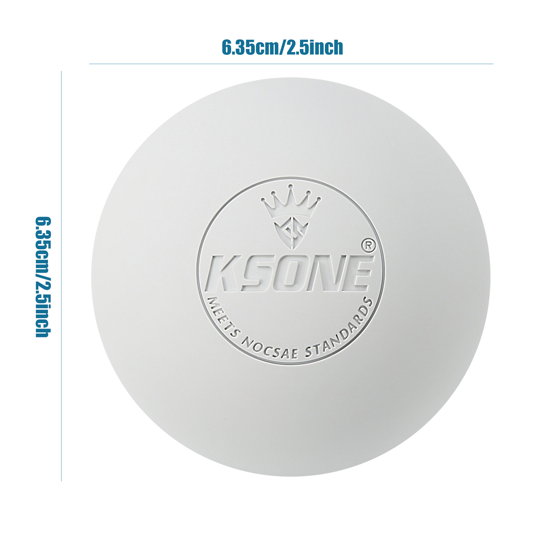 สีทึบ KSONE โยคะ Fascia Ball,ซ - Pilates Toning Ball บทวิจารณ์และราคา
