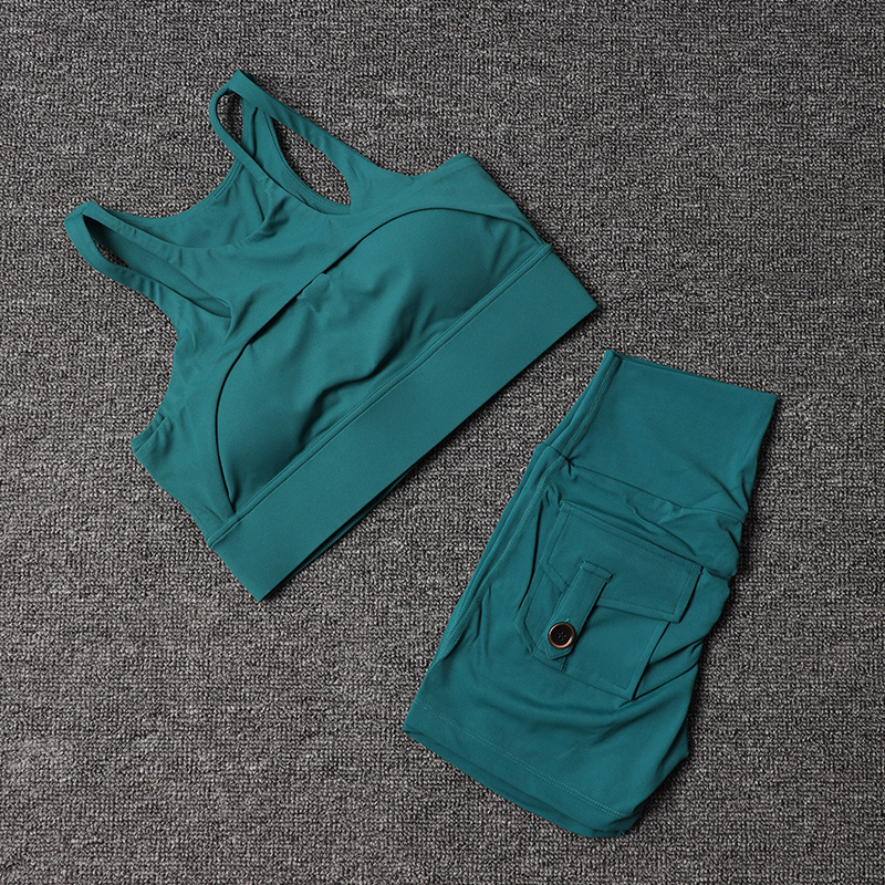 กางเกงขาสั้นออกกําลังกายชุดโยค - Pilates Yoga Leggings บทวิจารณ์และราคา
