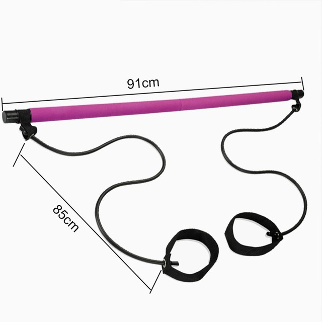 ใหม่โยคะฟิตเนสพิลาทิส Bar Stic - Pilates Yoga Home Workout บทวิจารณ์และราคา
