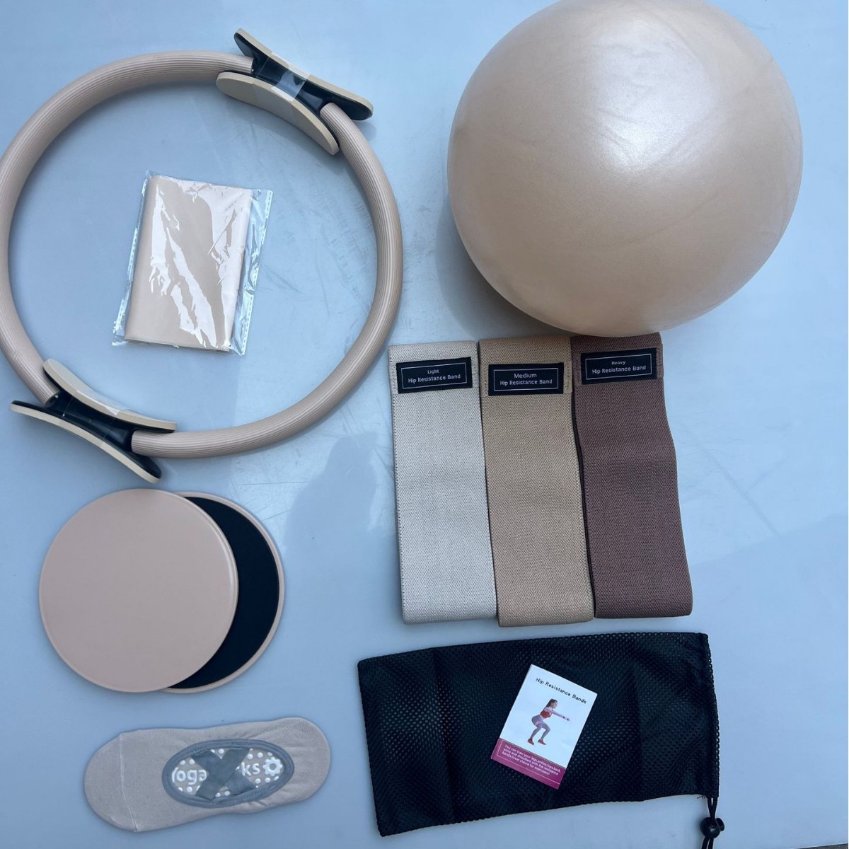 วงแหวนพิลาทิส ชุดอุปกรณ์ช่วยยื - Pilates Yoga Combined บทวิจารณ์และราคา