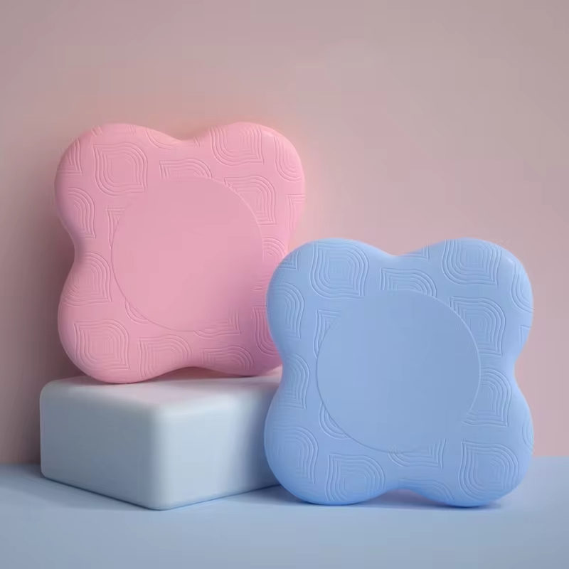 แผ่นรองเข่าโยคะกันลื่นแบบหนา 2 - Pilates Yoga Knee Pads บทวิจารณ์และราคา