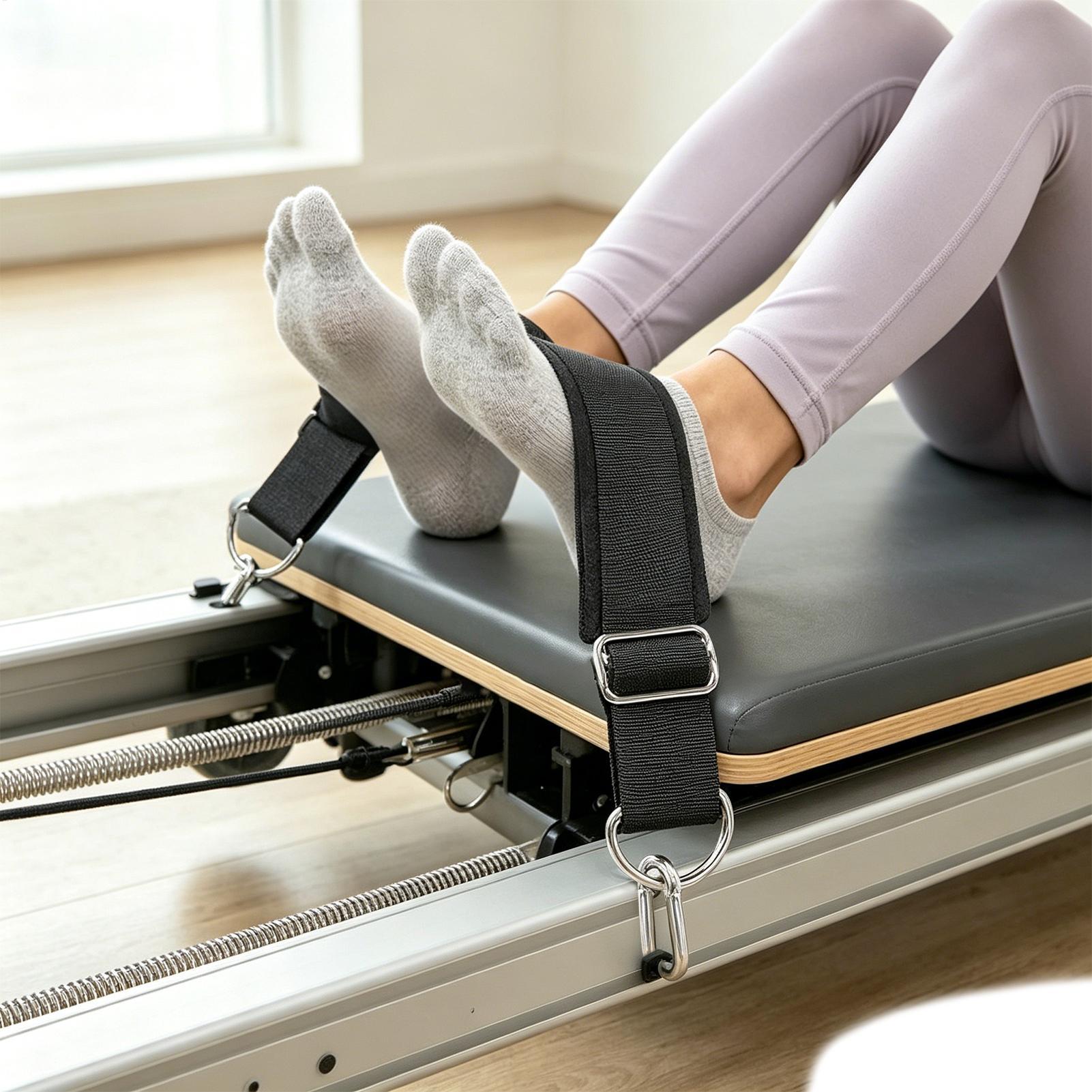 สายรัดเท้าพิลาทิสแบบหนา ปรับได - Yoga Pilates Yoga บทวิจารณ์และราคา