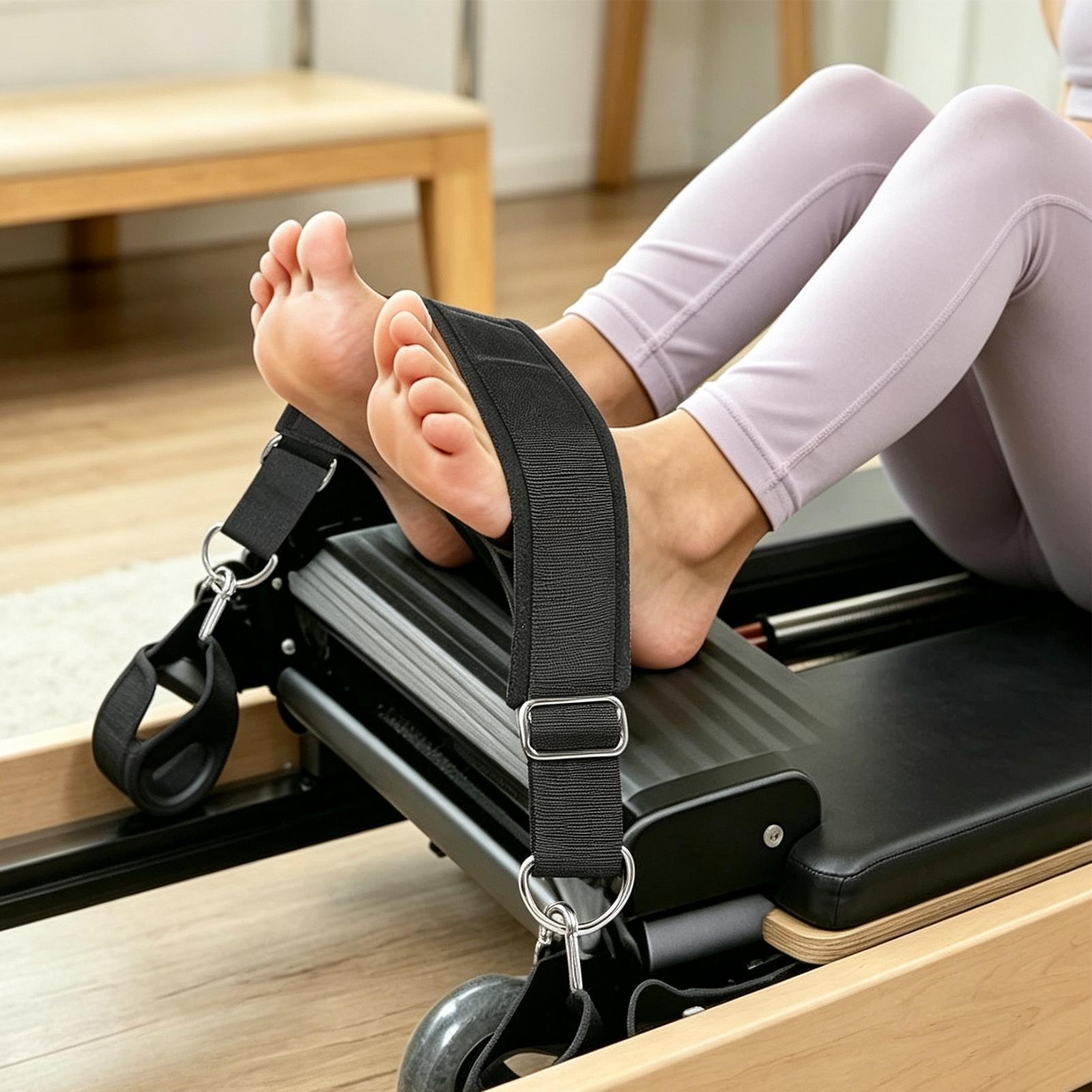 สายรัดเท้าพิลาทิสแบบหนา ปรับได - Yoga Pilates Yoga บทวิจารณ์และราคา