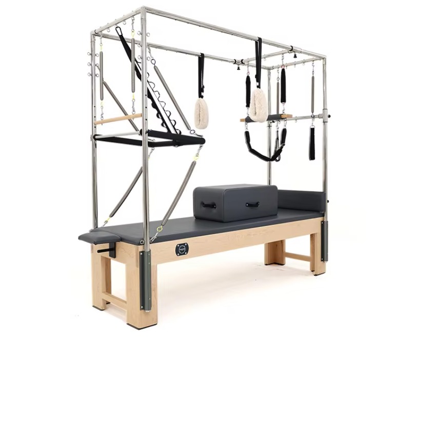 เตียงพิลาทิสเรฟอร์เมอร์ไม้สำหร - Pilates Yoga Instructor บทวิจารณ์และราคา