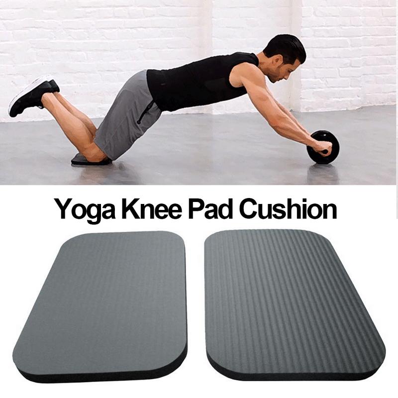 โยคะรองเข่าเบาะรองเข่าป้องกันฟ - Pilates Yoga Knee Pads บทวิจารณ์และราคา