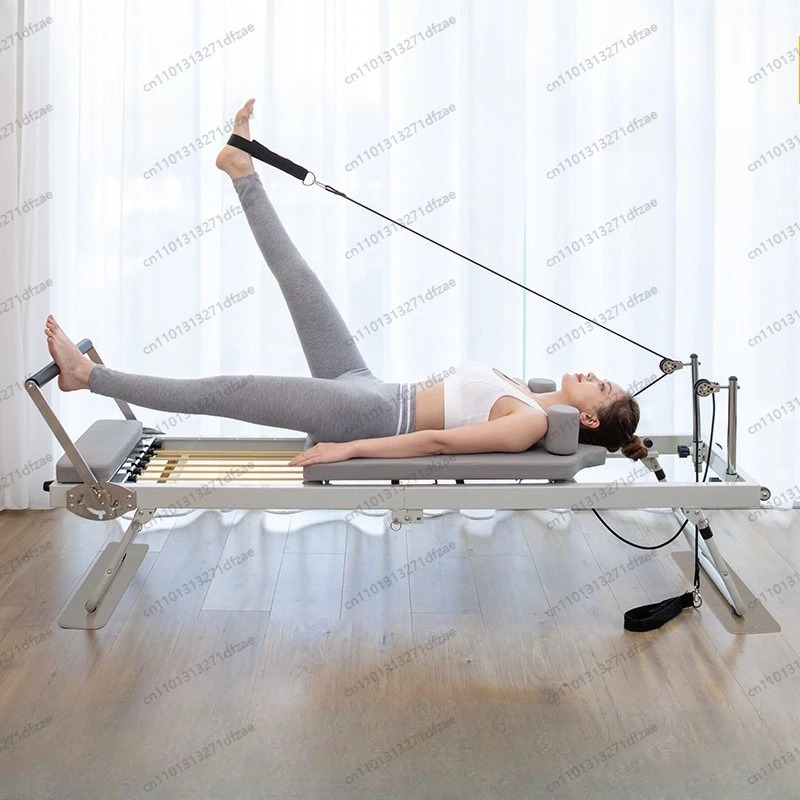 อุปกรณ์พิลาทิส รีฟอร์เมอร์สำหร - Pilates Yoga Home Workout บทวิจารณ์และราคา