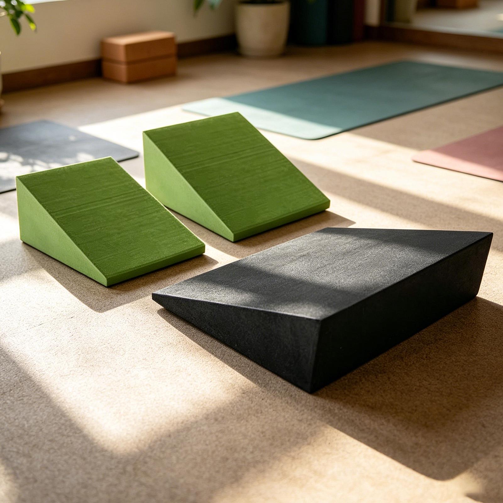 บล็อกโยคะ 3 ชิ้น ทำจากโฟม EVA  - Pilates Yoga Block Exercises บทวิจารณ์และราคา