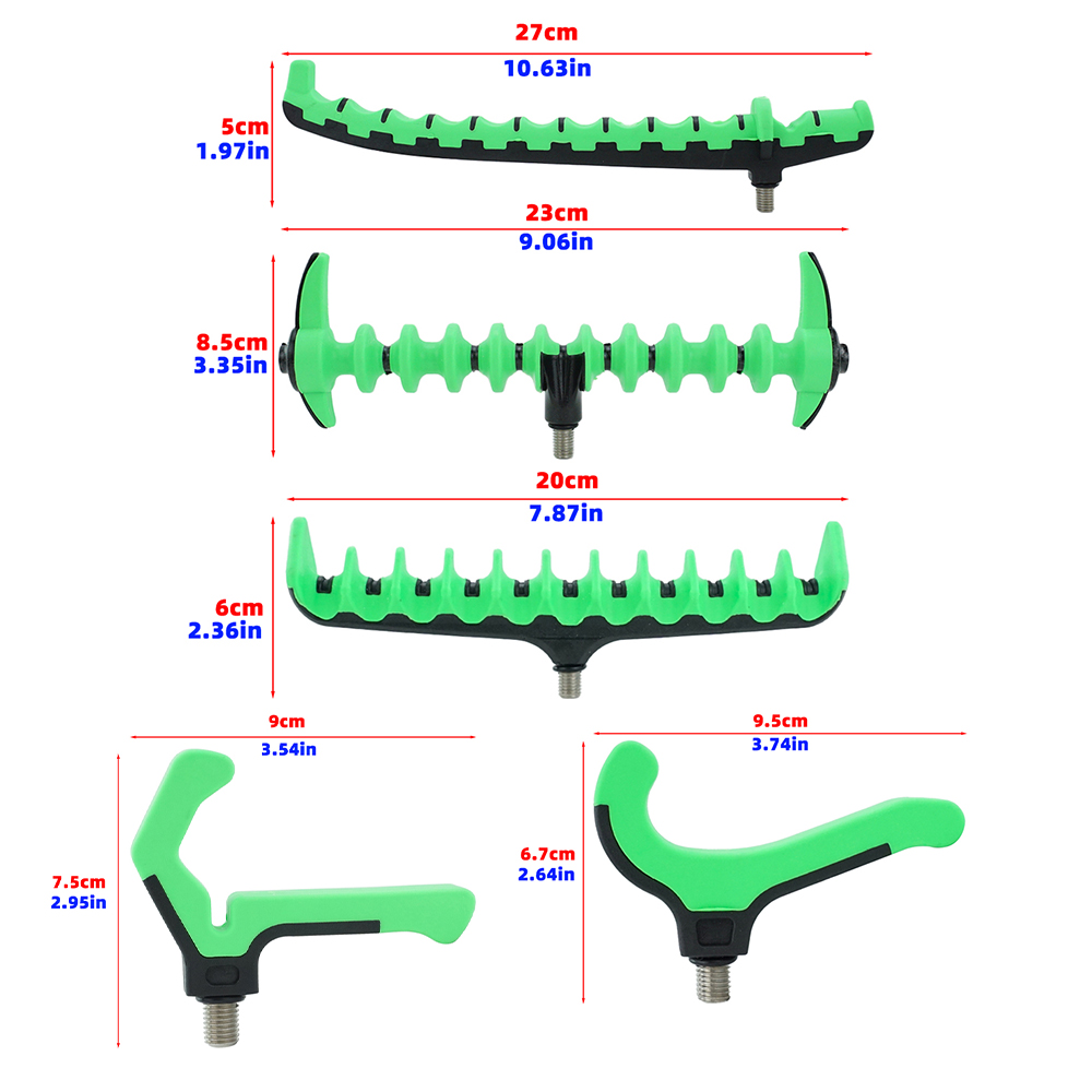 Hirisi 1pcs Feeder Rod REST หั - Head Racket Boom บทวิจารณ์และราคา