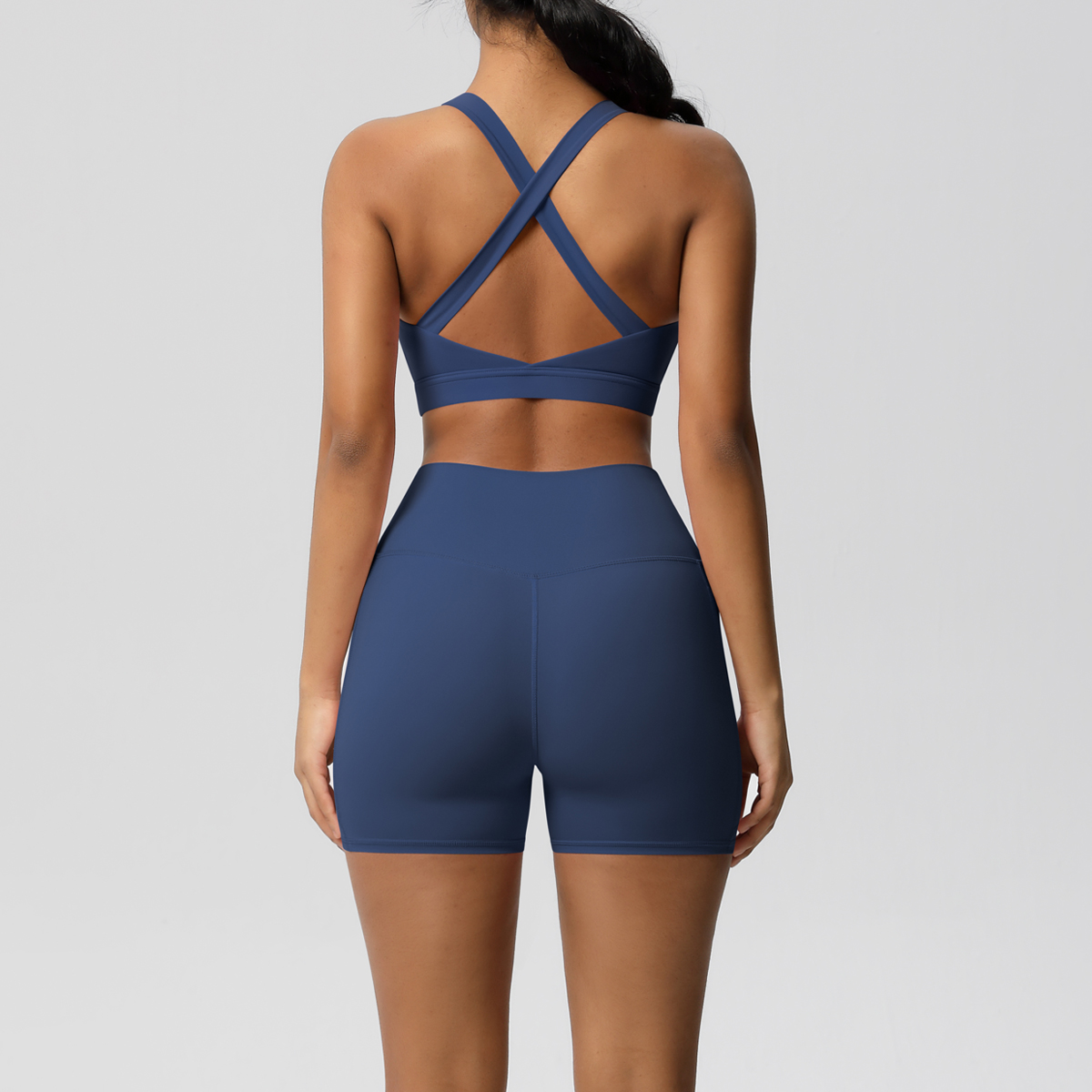 2PCS กีฬา Pocketed ชุดโยคะเสื้ - Pilates Yoga Leggings บทวิจารณ์และราคา
