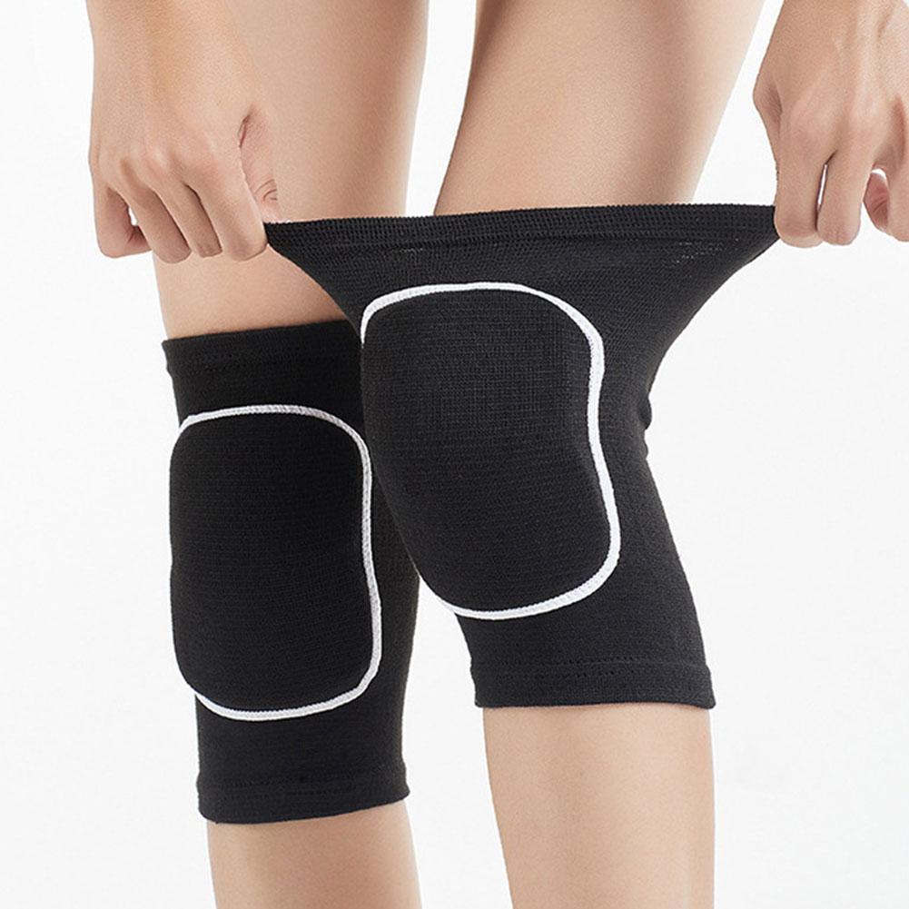 เต้นรําเข่าPadsสําหรับวอลเลย์บ - Pilates Yoga Knee Pads บทวิจารณ์และราคา
