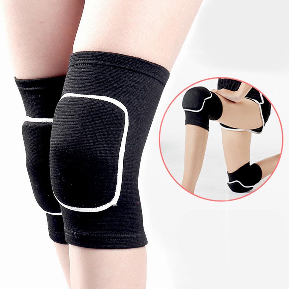 เต้นรําเข่าPadsสําหรับวอลเลย์บ - Pilates Yoga Knee Pads บทวิจารณ์และราคา