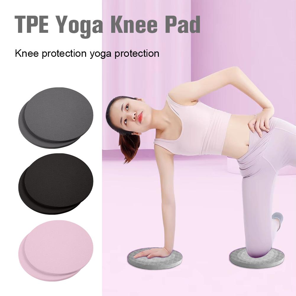 แผ่นรองเข่าโยคะ 2 ชิ้น แผ่นรอง - Pilates Yoga Knee Pads บทวิจารณ์และราคา