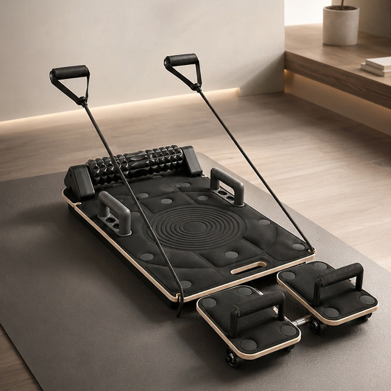 เตียงพิลาทิสแบบพับได้อเนกประสง - Pilates Yoga Home Workout บทวิจารณ์และราคา