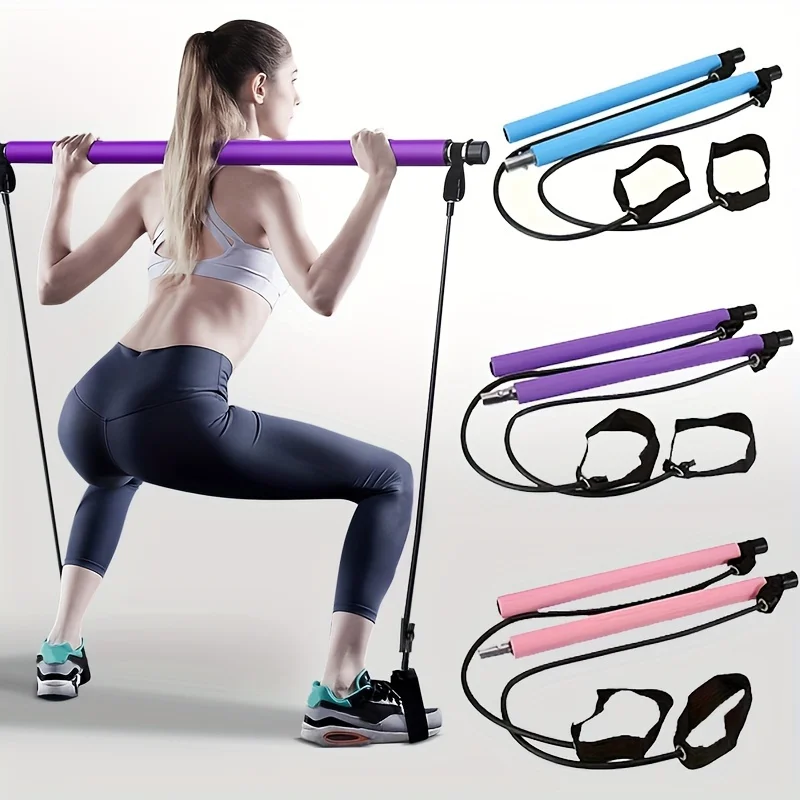 ฟิตเนสบาร์โยคะหน้าอกขยายความตึ - Pilates Yoga Combined บทวิจารณ์และราคา